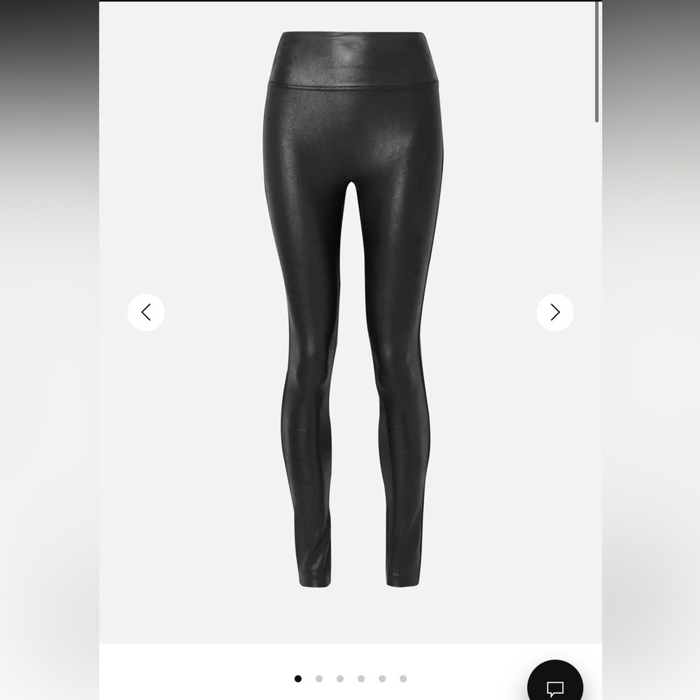 SPANX Shiny Black Women's Leggings